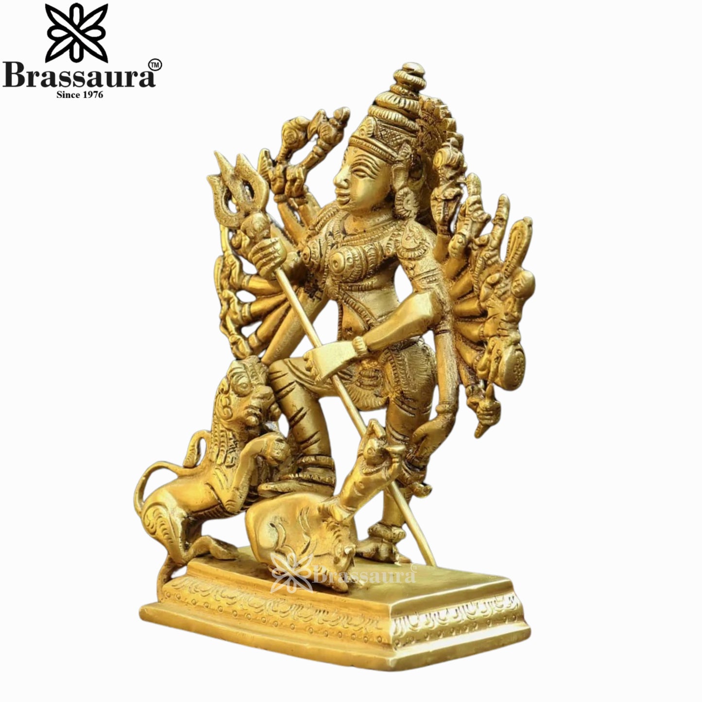 Brass Mariamman Murti Weight 1.08 Kg And Height 6.6 Inch