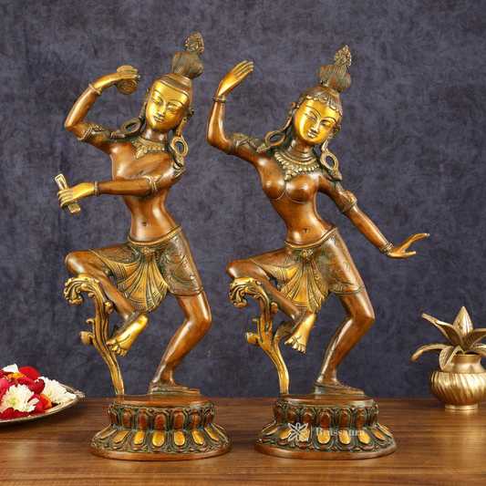 Brass Shiv Parivar Idol for Home and Decor | Weight 9 Kg Height 15 inch