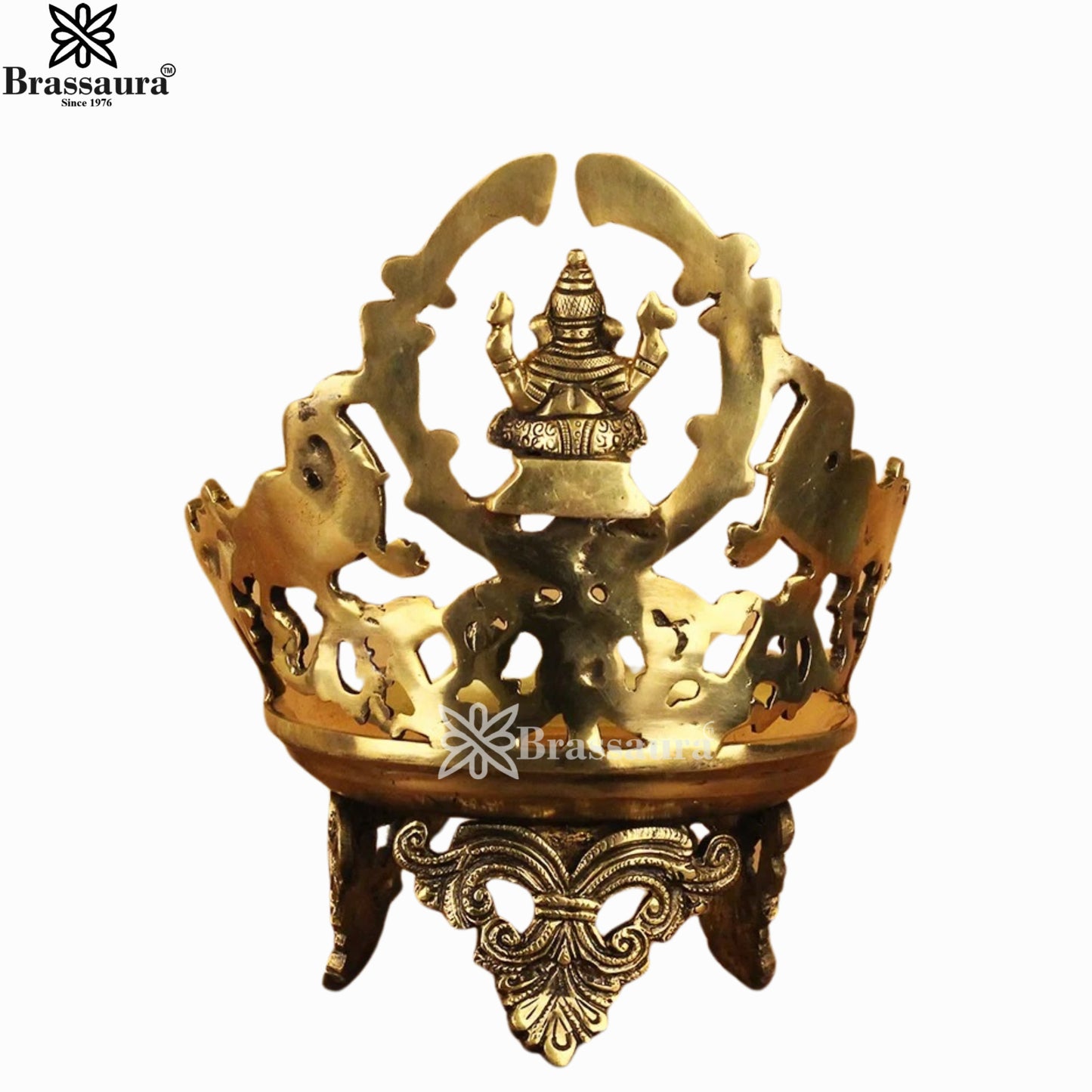 Brass Urli For Home Décor And Gift Items Weight 4.5 kg Height 11 Inch