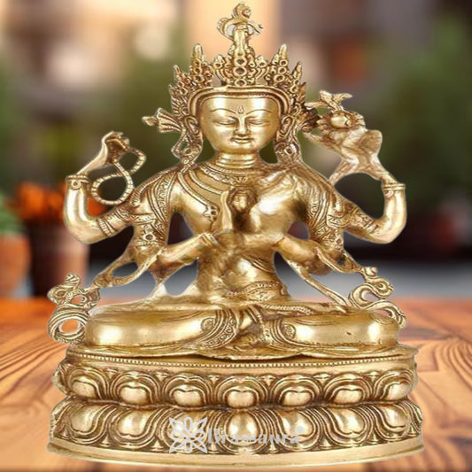 Brass Classic Tara Weight 4 Kg & Height 14.5 Inch