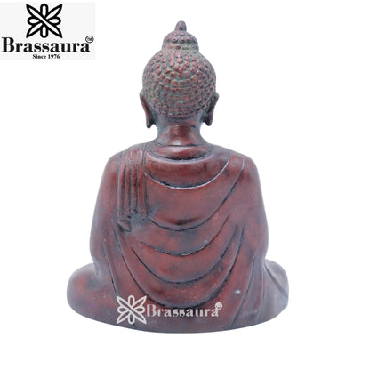 Brass Classic Buddha Weight 1.9 kg & Height 7 Inch