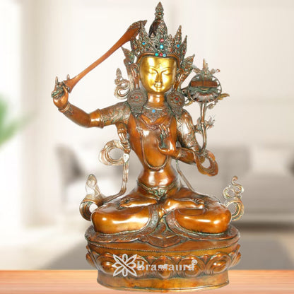 Brass Classic Tara Weight 45 Kg & Height 39.6 Inch