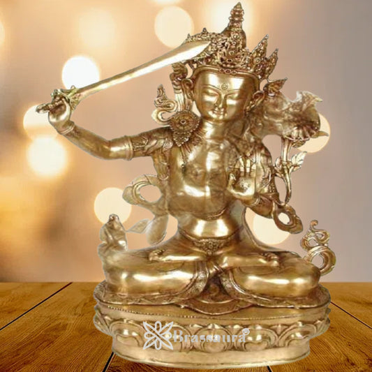 Brass Classic Tara Weight 15.6 Kg & Height 38.4 Inch