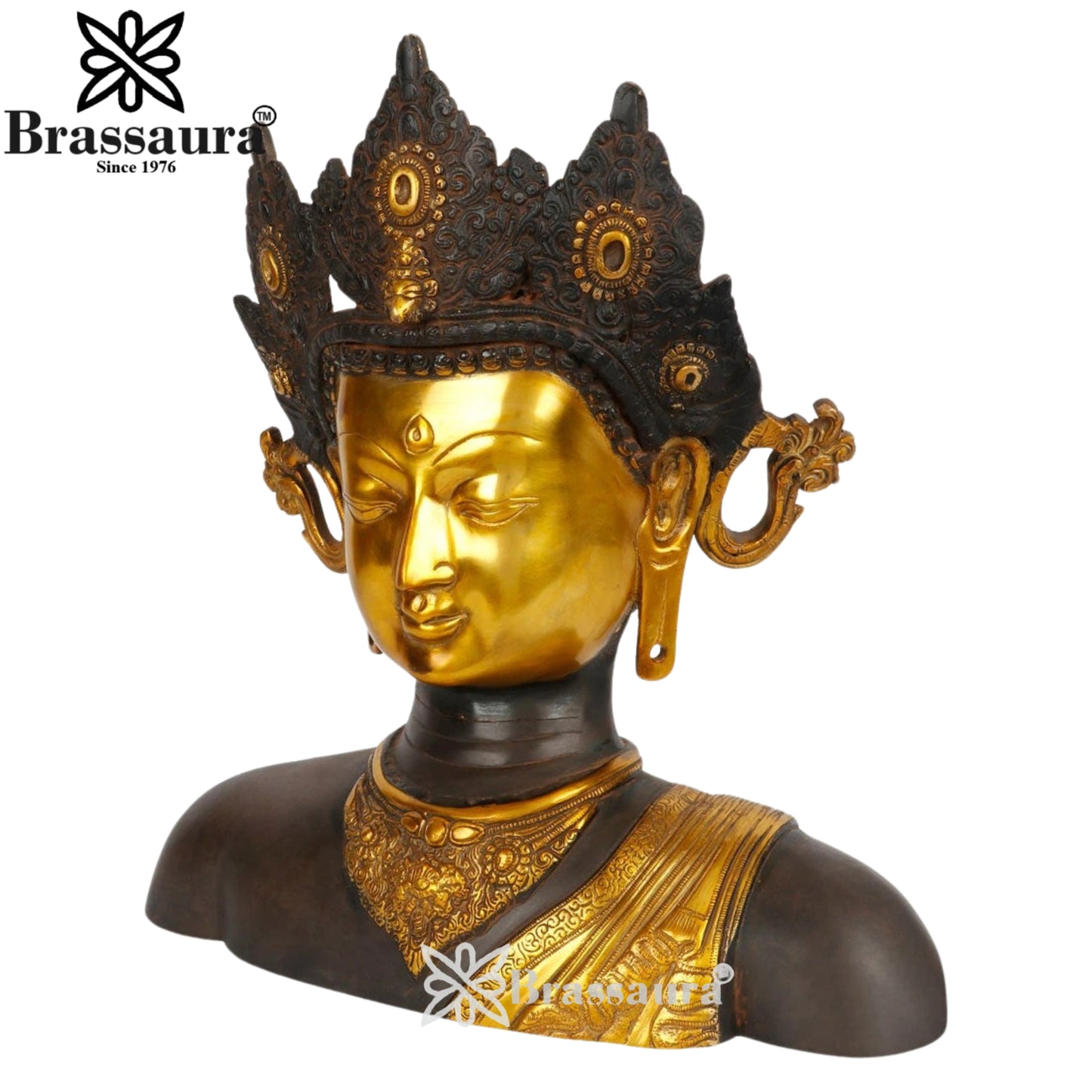 Brass  Antique Tara Weight 10.5 Kg & Height 15 Inch