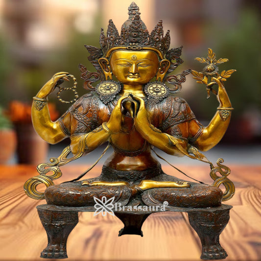 Brass Classic Tara Weight 38 Kg & Height 38 Inch