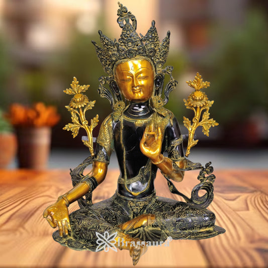Brass Classic Tara Weight 25 Kg & Height 27.5 Inch