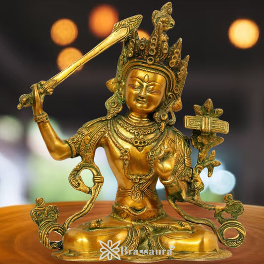 Brass Artistic Tara Weight 25 Kg & Height 27 Inch