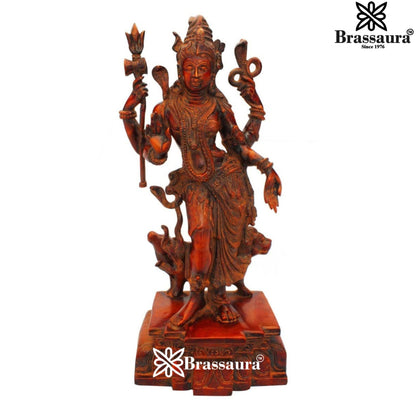 Brass Artistic Aardhnareshwar Statue Weight 10.5 kg & Height 18 Inch