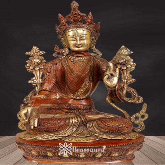 Brass Vintage Tara Weight 4 Kg & Height 12 Inch