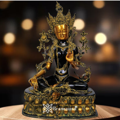 Brass Vintage Tara Weight 35 Kg & Height 34 Inch