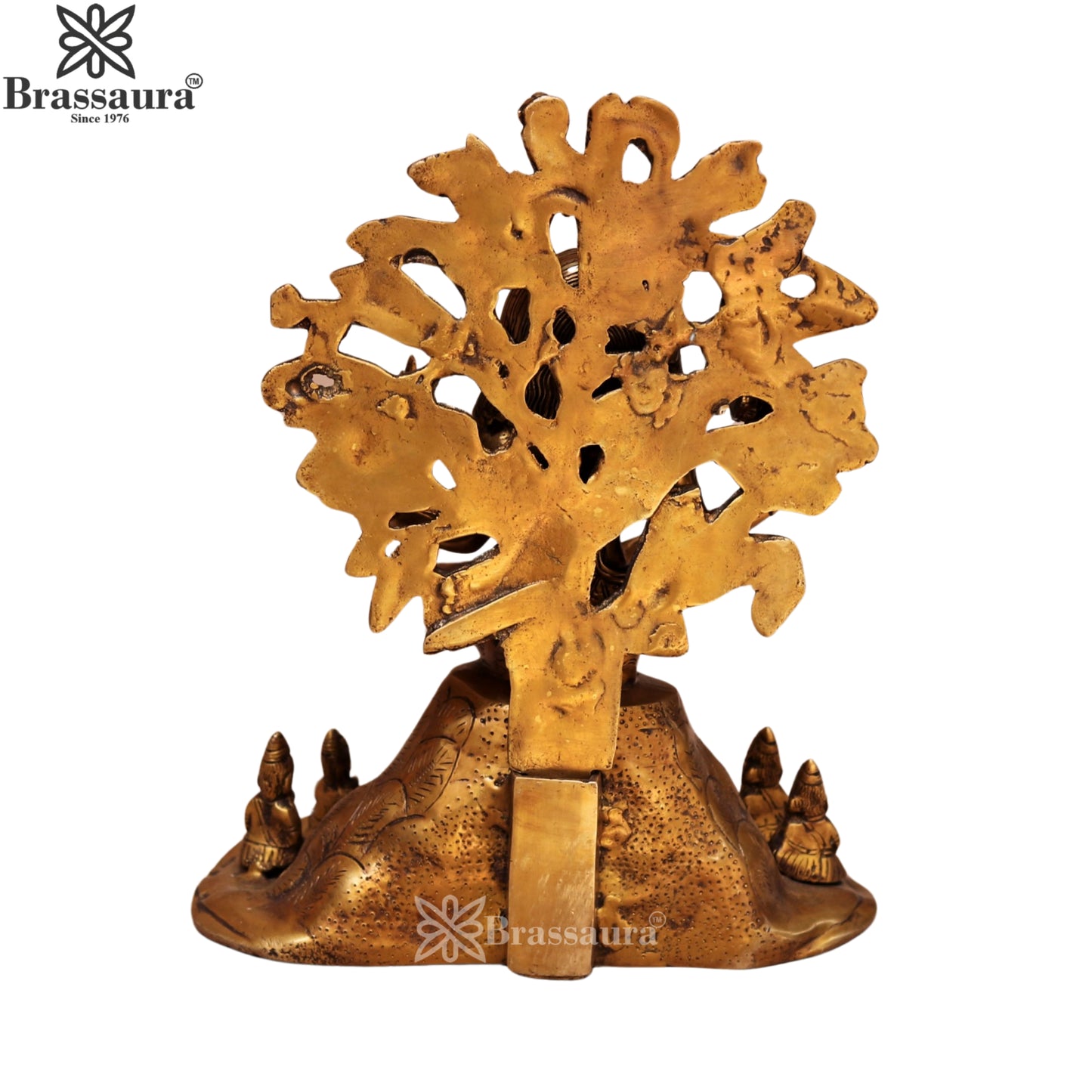 Brassaura™ Spiritual Brass Shiva Murti – Height 11.5 Inches & Weight 5.9 Kgs | Puja Room Accent