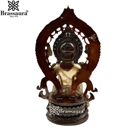 Brass Ring Jewellery Ganesha Statue Weight 30 Kg & Height 26 Inch