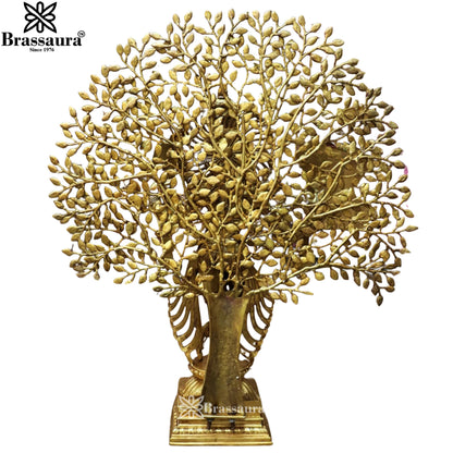 Brass Krishna Murti Weight 66 Kg And Height 36 Inch