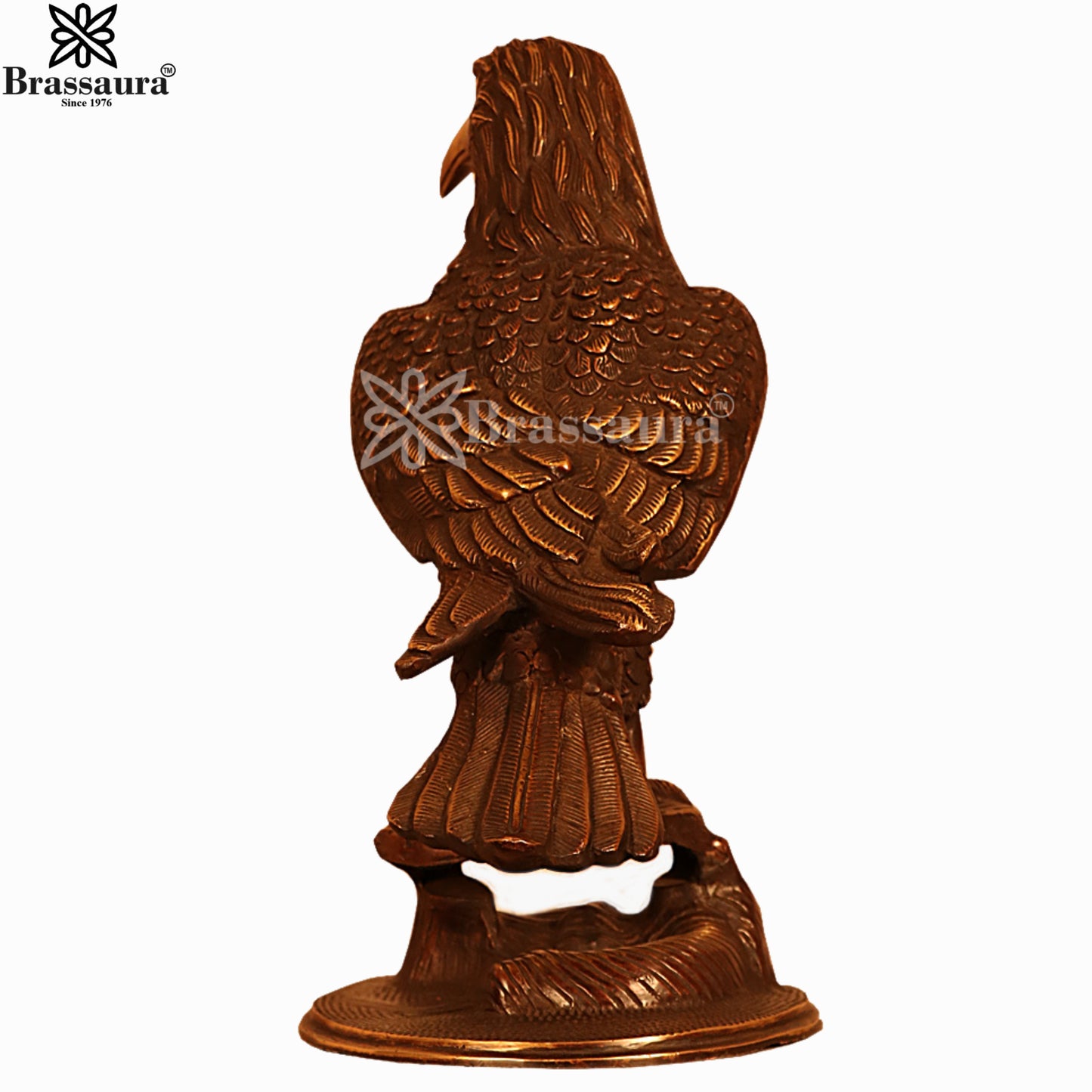Brass Eagle For Home Décor And Gift Items Weight 6 kg Height 13.6 Inch