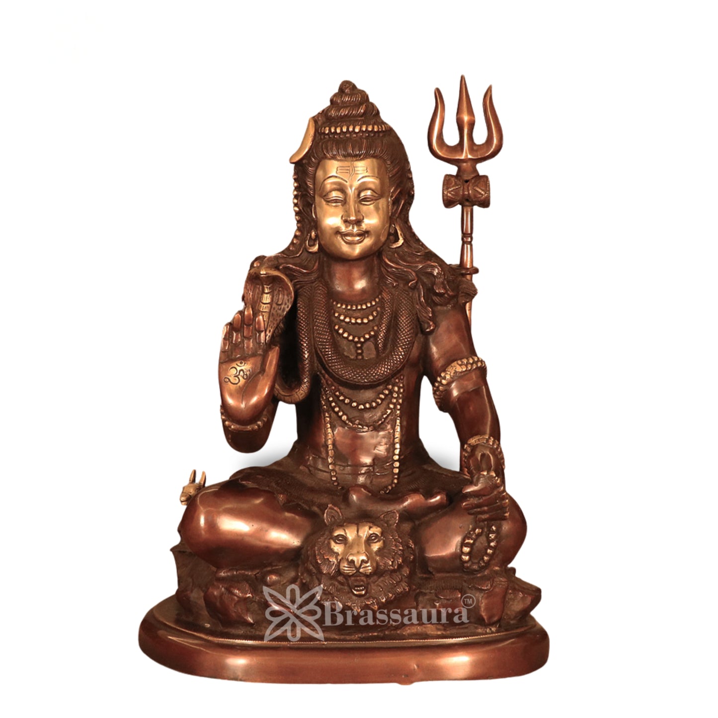Brass Lord Shiva Statue Weight 18 Kg And Height 20 Inch