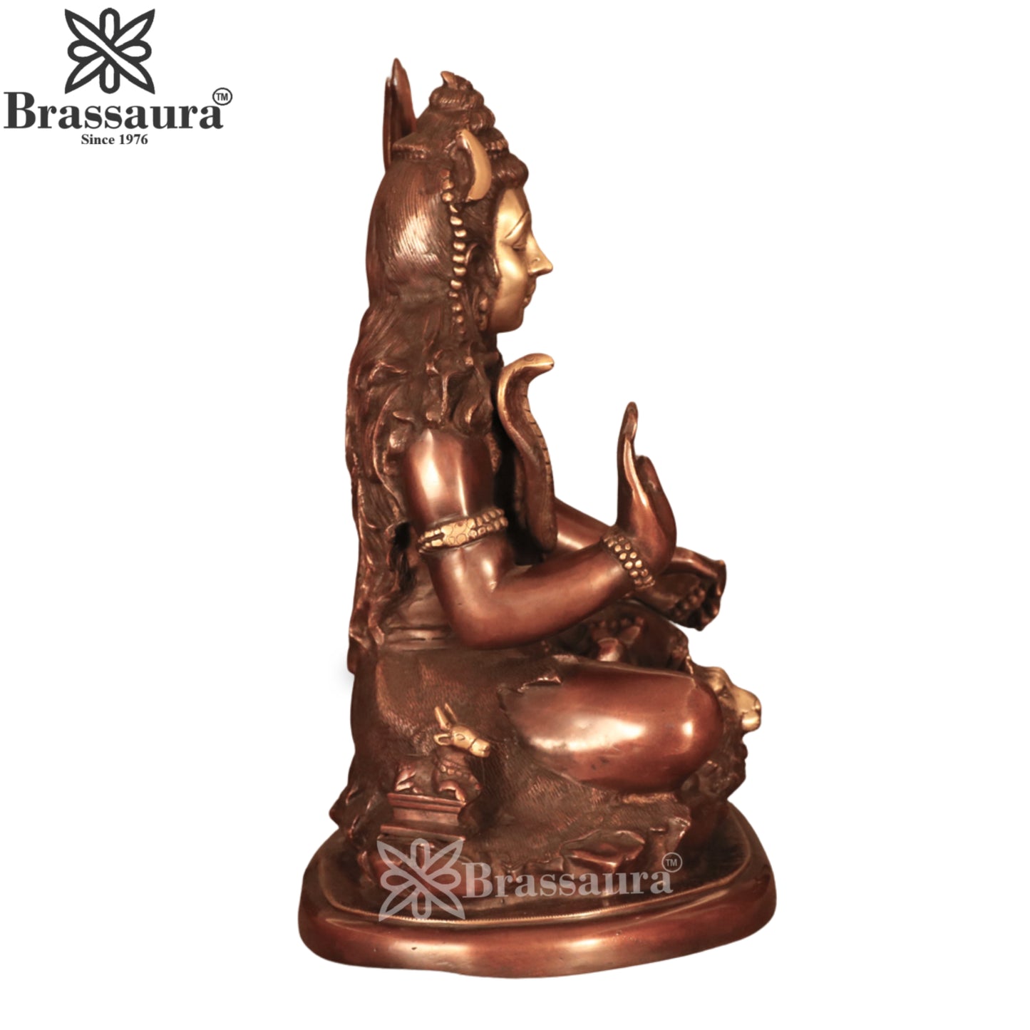 Brass Lord Shiva Statue Weight 18 Kg And Height 20 Inch