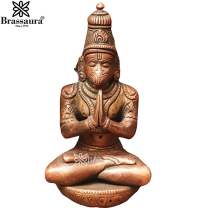 Brass Vishnu On Sheshnaag Statue Weight 35 Kg And Height 28 Inch