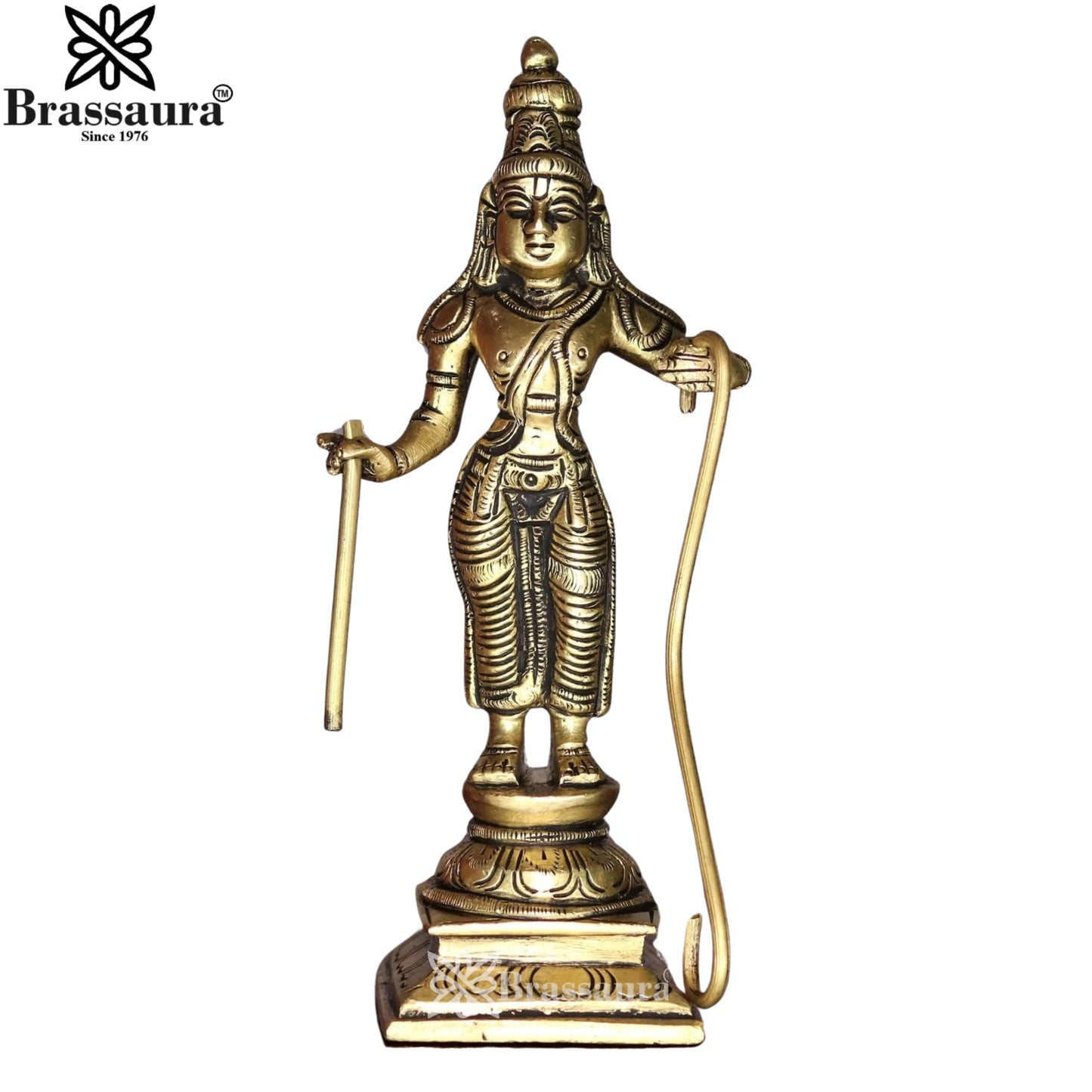 Brass Dashavatar Vishnu Statue Weight 5 Kg And Height 6 Inch