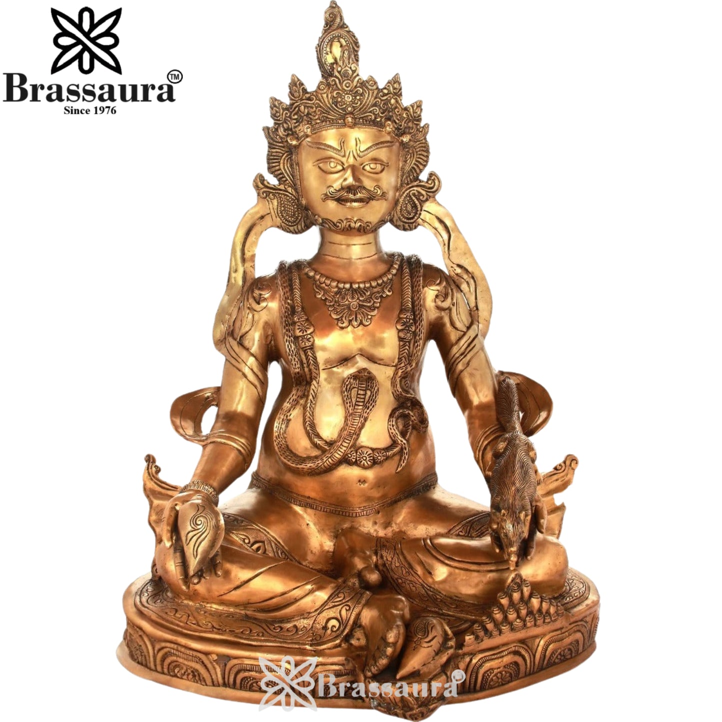 Brass Artistic Tara Weight 88 Kg & Height 43  Inch