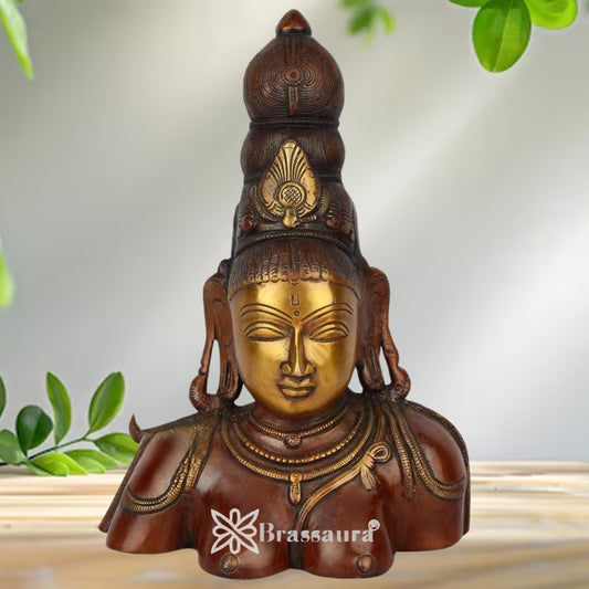 Brass  Brust Tara Weight 3.3 kg & Height 10.5 Inch