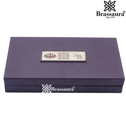 Brass Artistic Lakshmi Ganesh Weight 0.4 kg & Height 1.5 Inch