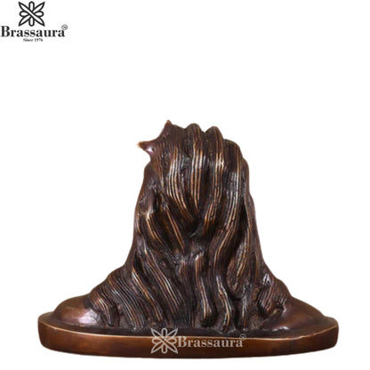 Brass Lord Shiva Head Statue Weight 1.28 Kg And Height 5 Inch