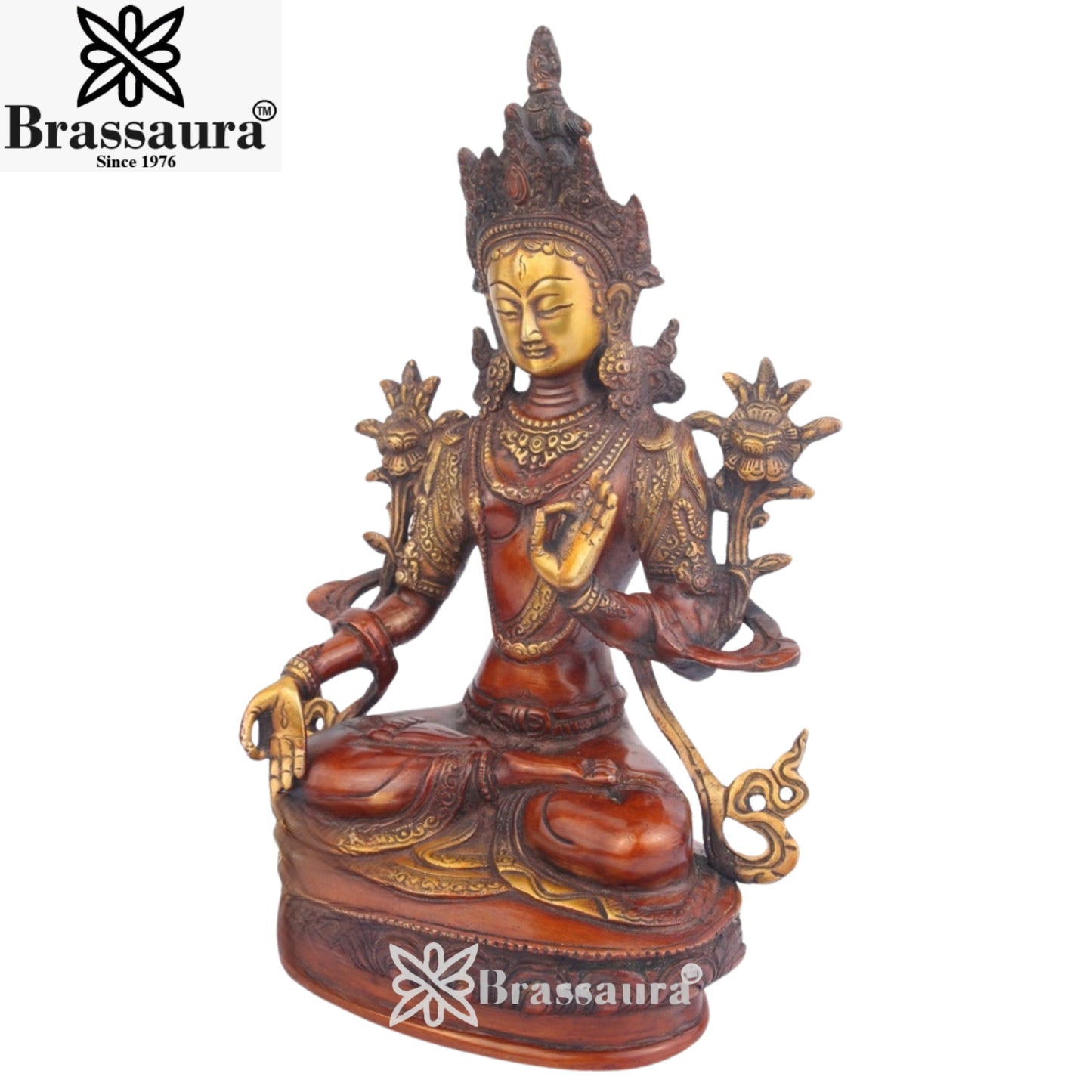 Brass Classic Tara Weight 4 Kg & Height 13 Inch
