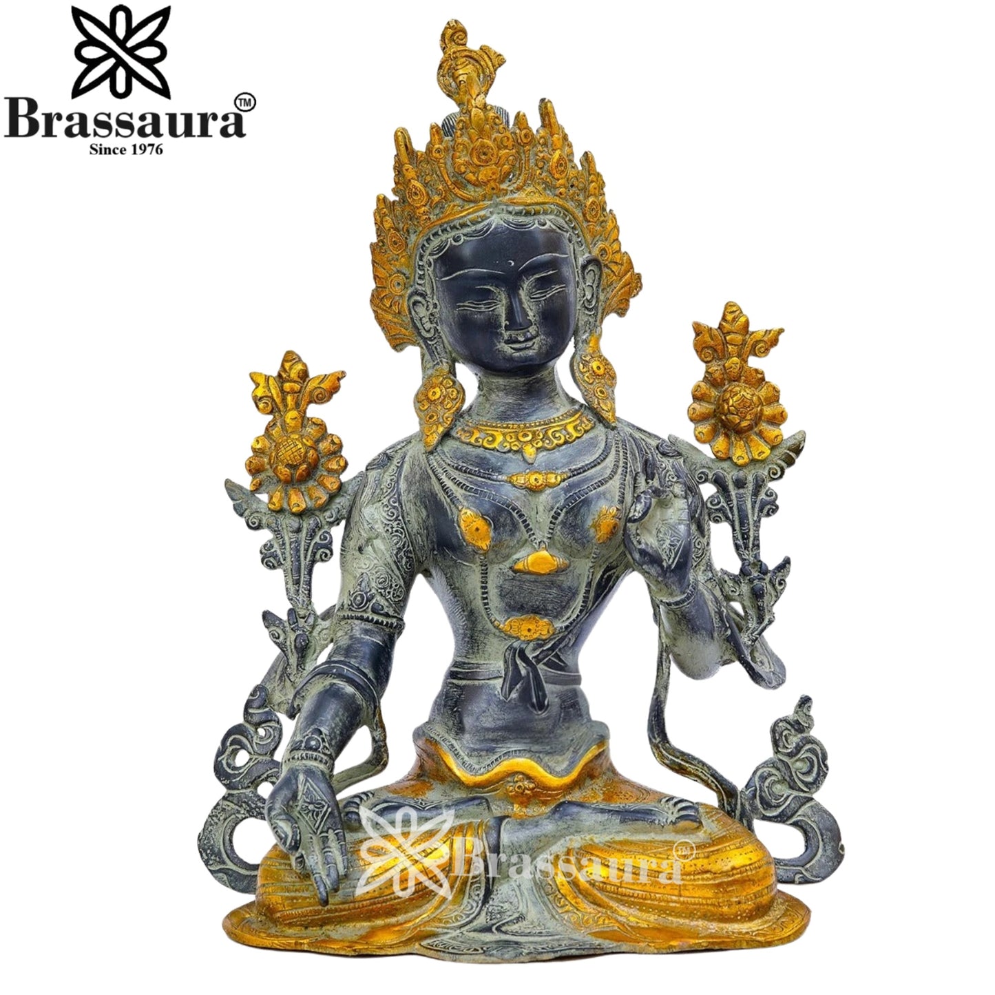 Brass Classic Tara Weight 6.5 Kg & Height 16 Inch