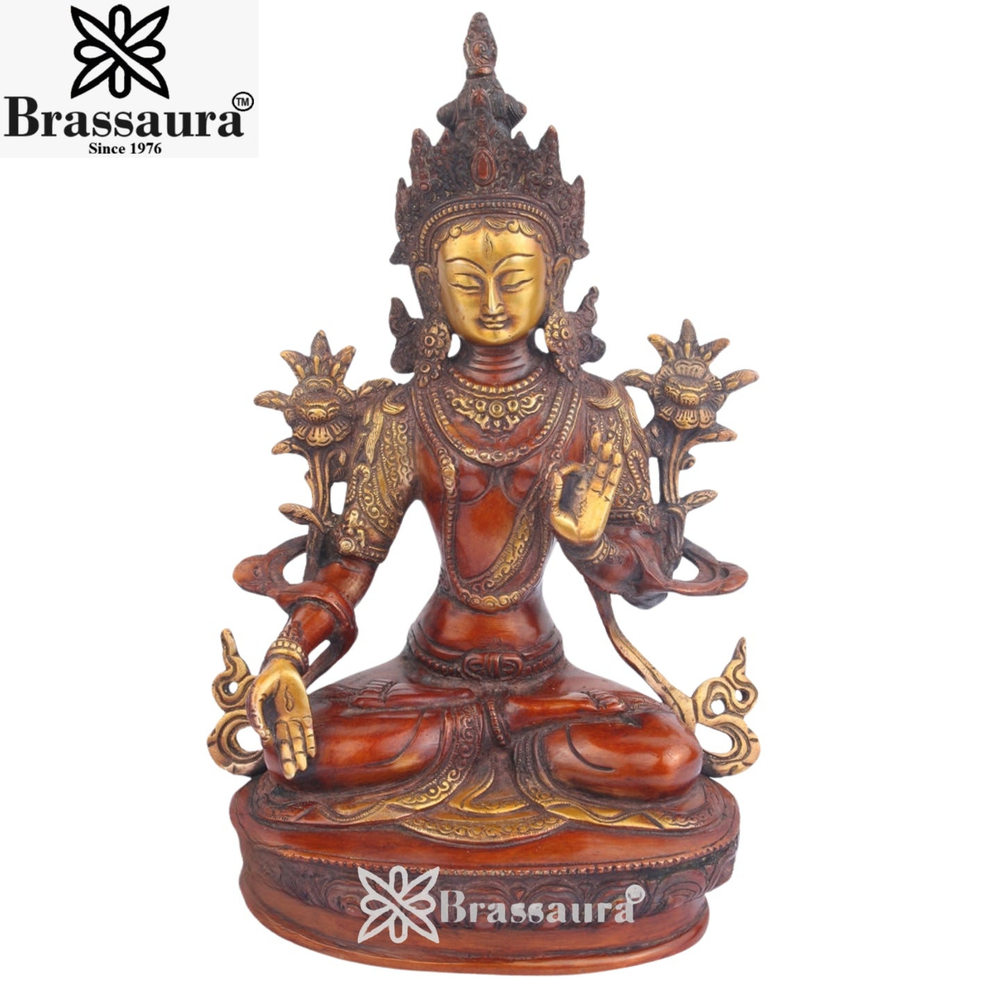 Brass Classic Tara Weight 4 Kg & Height 13 Inch