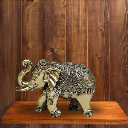 Brass Super Fine Elephant For Home Décor And Gift Items Weight 0.210 kg Height 3 Inch