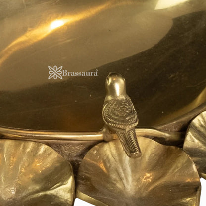 Brass Urli For Home Décor And Gift Items Weight 4.5 kg Height 5 Inch