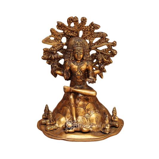 Brassaura™ Spiritual Brass Shiva Murti – Height 11.5 Inches & Weight 5.9 Kgs | Puja Room Accent