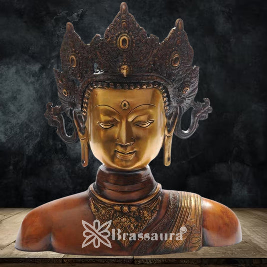 Brass Tara Burst Weight 11 Kg & Height 15 Inch