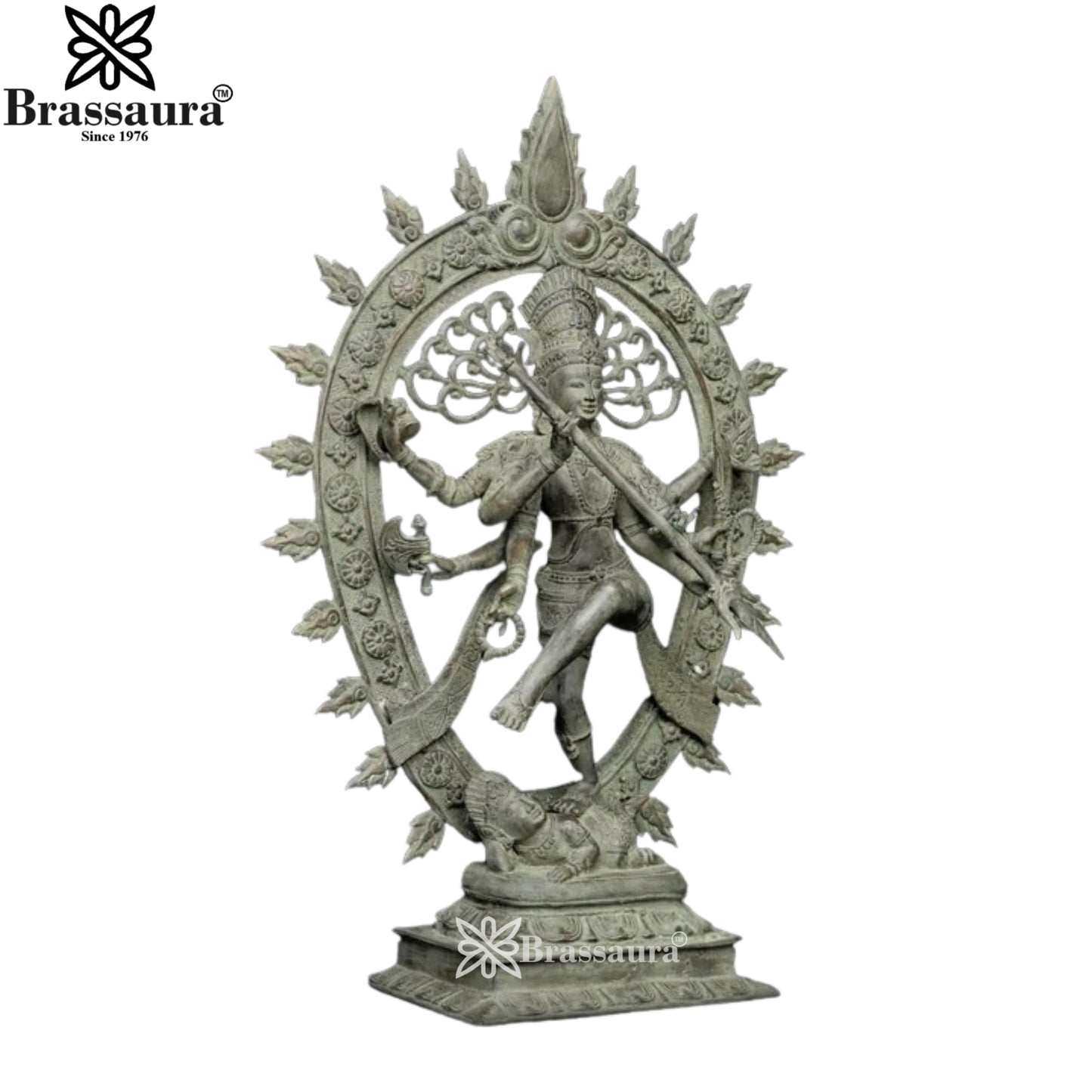Bronze Dancing Natraj Statue Weight 6.3 Kg And Height 27.5 Inch