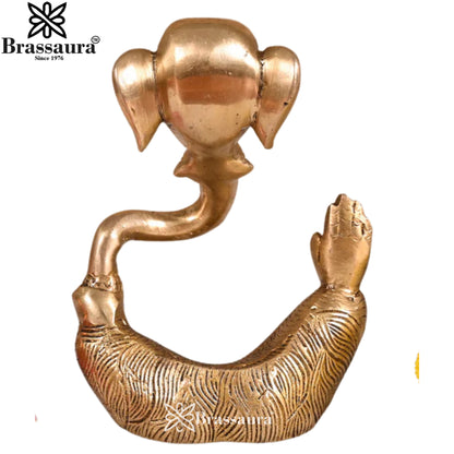 Brass Modern Ganesha Statue Weight 1 Kg & Height 6 Inch