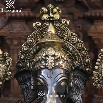 Brass Jewellery Ganesha Weight 20 Kg & Height 21 Inch