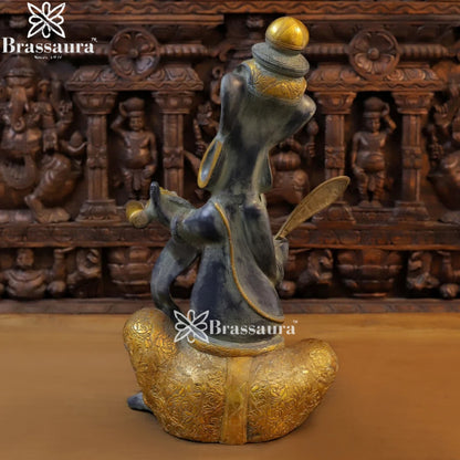 Brass Modern Ganesha Weight 14.1 Kg & Height 22 Inch