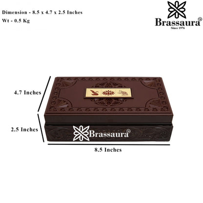 Brass Artistic Lakshmi Ganesh Weight 0.5 kg & Height 2.5 Inch
