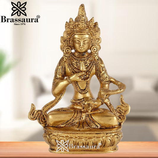 Brass  Antique Tara Weight 0.6 Kg & Height 5 Inch