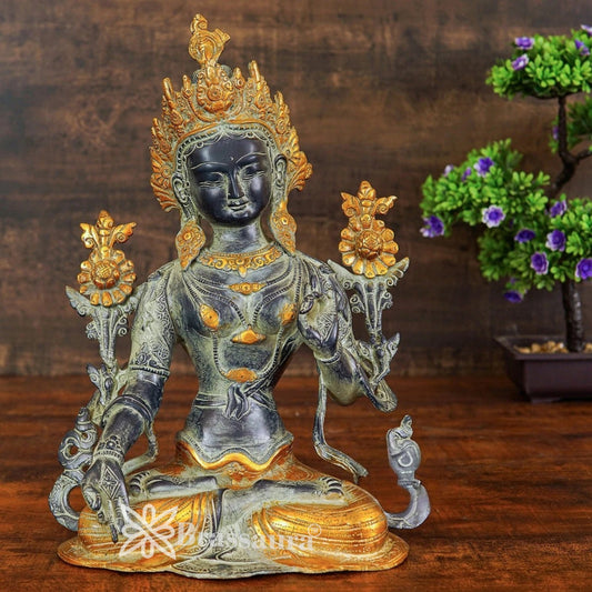 Brass Classic Tara Weight 6.5 Kg & Height 16 Inch