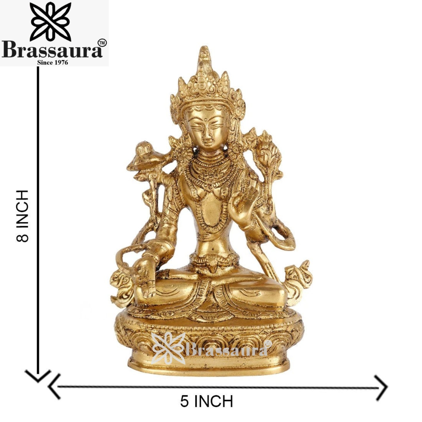 Brass Classic Tara Weight 1.6 Kg & Height 8 Inch