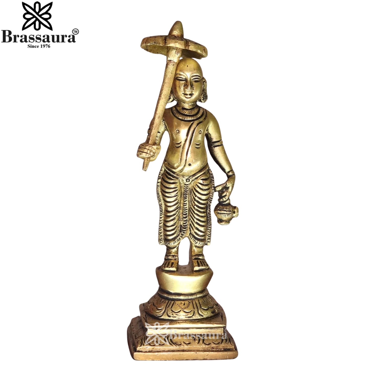 Brass Dashavatar Vishnu Statue Weight 5 Kg And Height 6 Inch