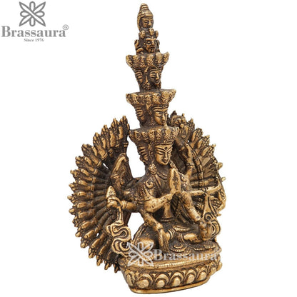 Brass  Artistic Tara Weight 1 Kg & Height 7 Inch