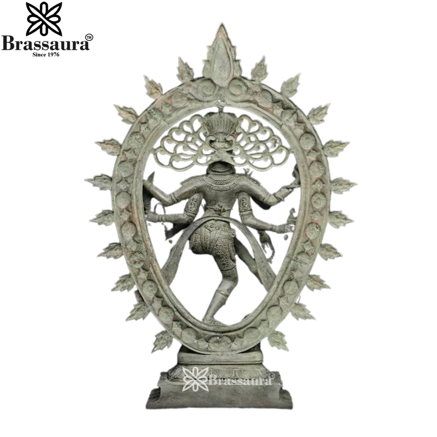 Bronze Dancing Natraj Statue Weight 6.3 Kg And Height 27.5 Inch