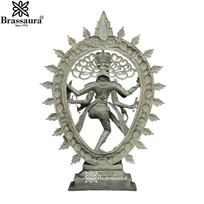 Bronze Dancing Natraj Statue Weight 6.3 Kg And Height 27.5 Inch