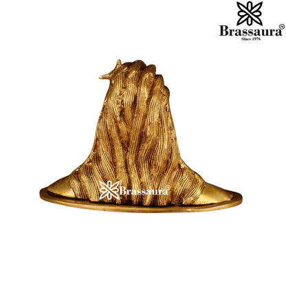 Brass  Royal Golden Shiva Weight 4 Kg & Height 4.5 Inch