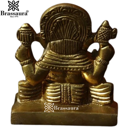 Brass Ganesha Weight .43 Kg & Height 3 Inch