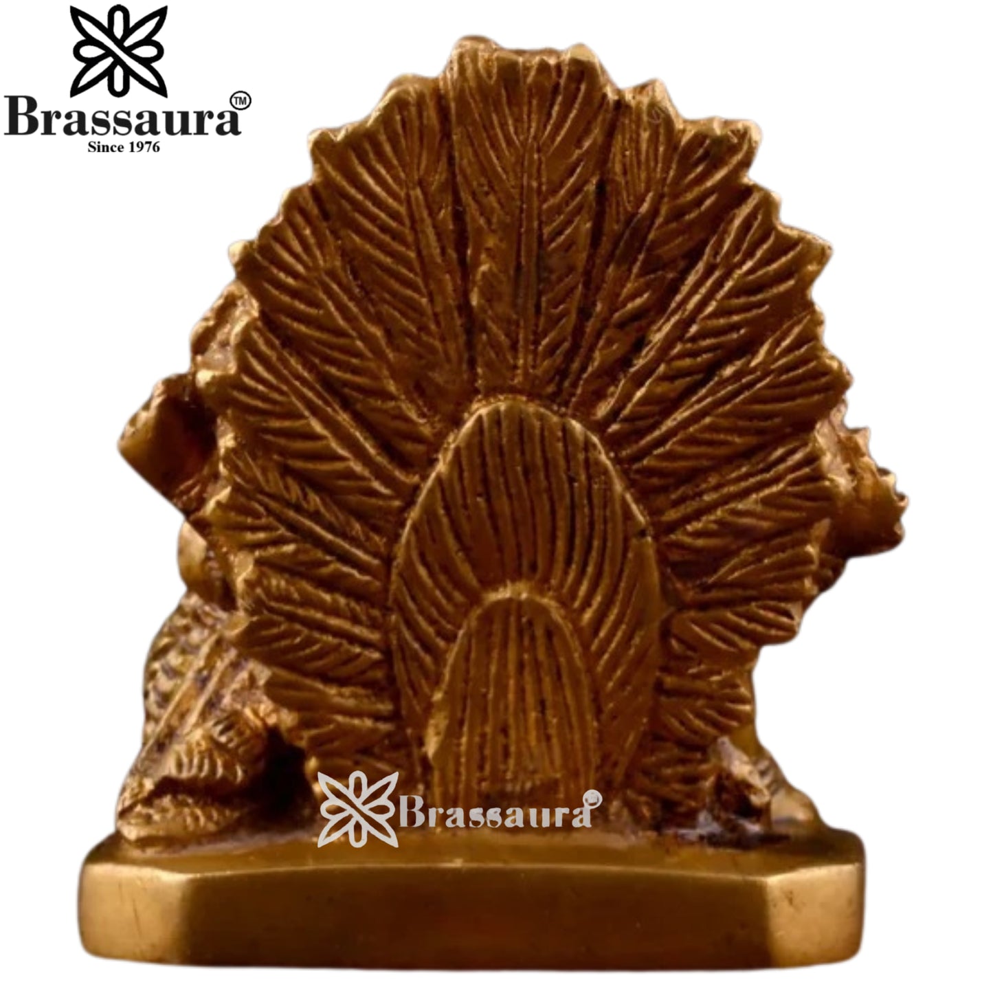 Brass Ganesha Statue Weight .207 Kg And Height 3 Inch