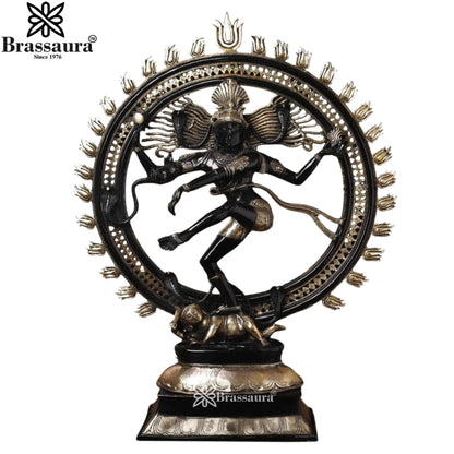 Brass Classic Dancing Natraj Statue Weight 37.5 Kg And Height 30 Inch