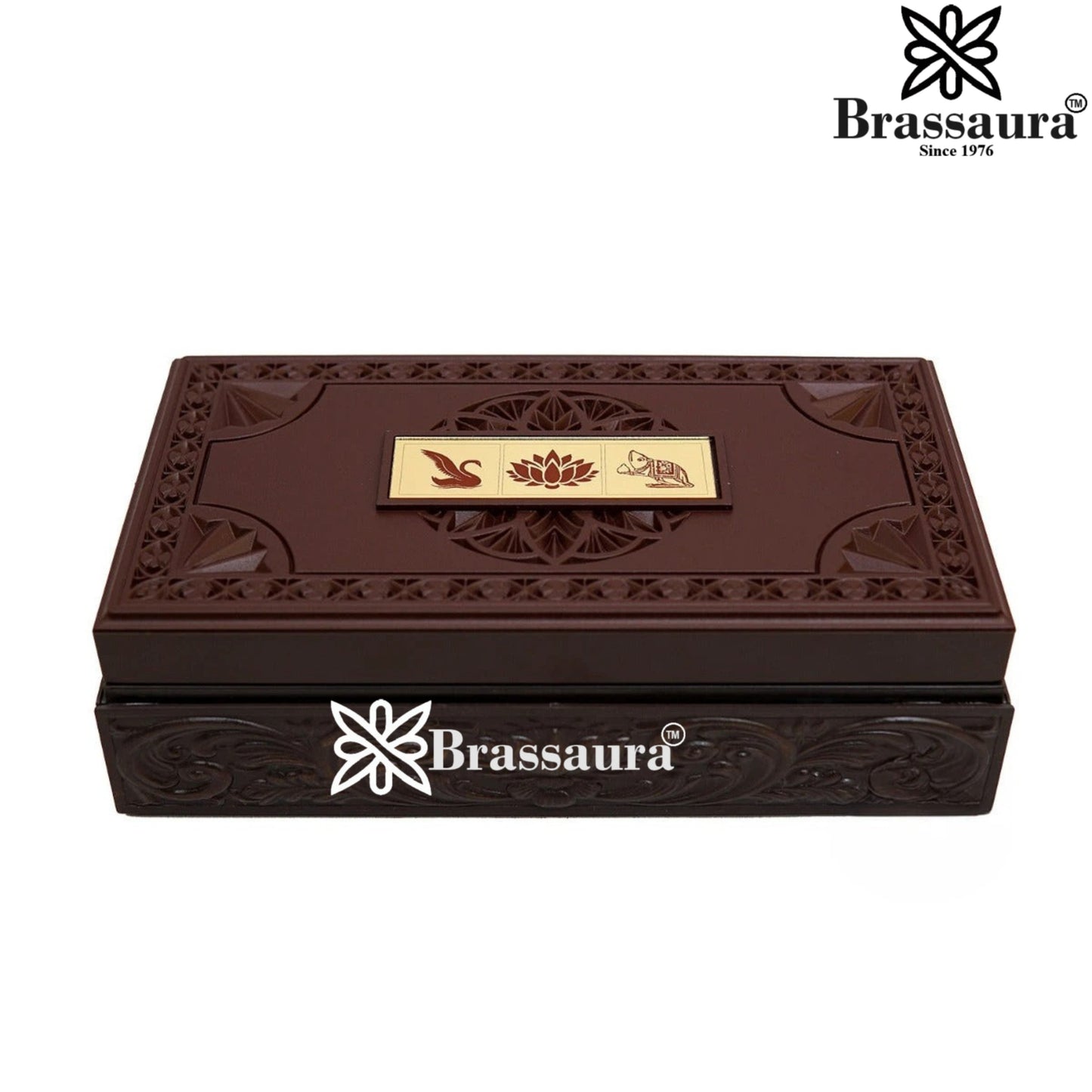 Brass Artistic Lakshmi Ganesh Weight 0.5 kg & Height 2.5 Inch